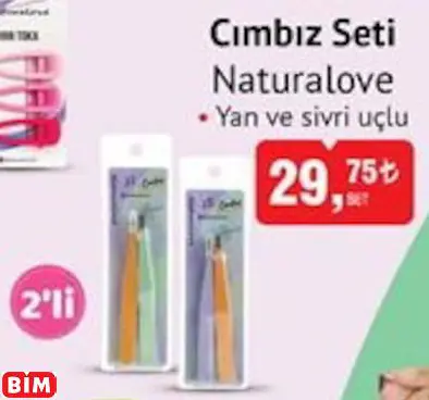 NATURALOVE CIMBIZ SETİ NATURALOVE CIMBIZ SETİ
